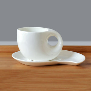 Tasse Design <br> White circle