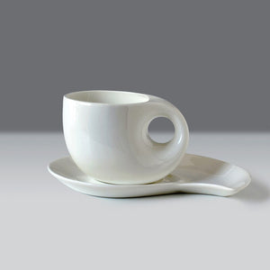 Tasse Design <br> White circle